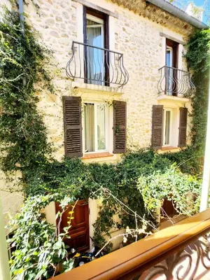 Jardin de l'établissement Le Borello Bleu - Joli T2 dans le Vieil Antibes
