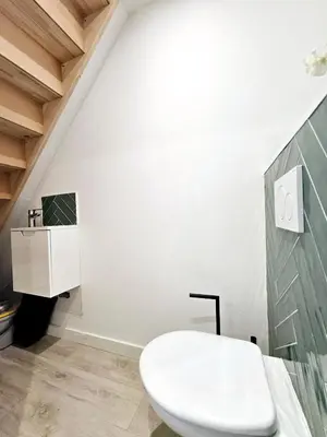 Salle de bains dans l'établissement Le Dambra - dans le vieil antibes