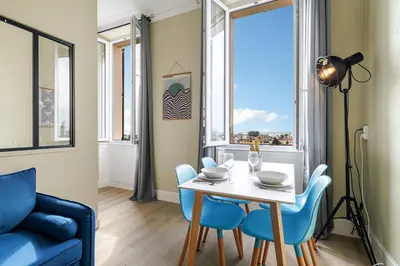 Coin salon dans l'établissement Une Parenthèse à la Mer