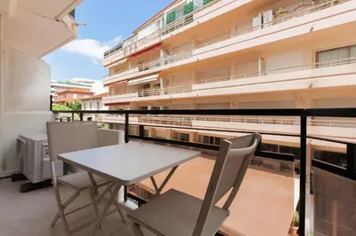 Balcon ou terrasse dans l'établissement 2 Appartements porte à porte Groupe & famille