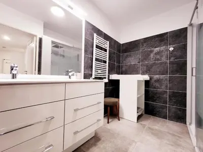 Salle de bains dans l'établissement Le Marend 4 - T3 avec Terrasse