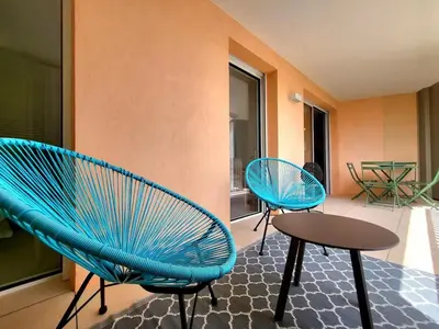 Coin salon dans l'établissement Le Marend 2 - Magnifique T3 avec Terrasse et Parking