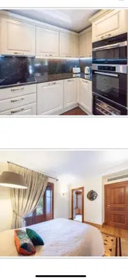 Cuisine ou kitchenette dans l'établissement Luxury apartment in Cannes