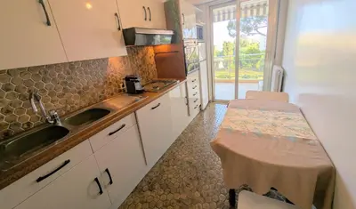 Cuisine ou kitchenette dans l'établissement Ref COLLINE by Palmes d or Properties