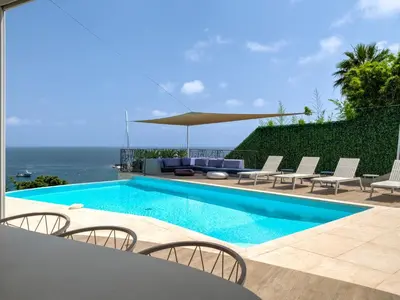 Piscine de l'établissement Immogroom - Amazing Villa with sea view ou située à proximité