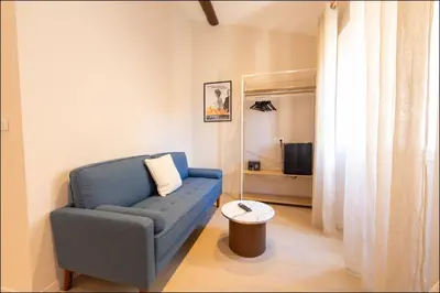 Coin salon dans l'établissement Hotel Villa Botanica