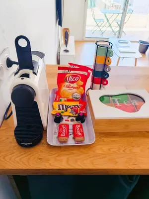 Nourriture dans l'appartement ou à proximité