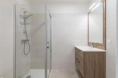 Salle de bains dans l'établissement Lovely flat with terracce