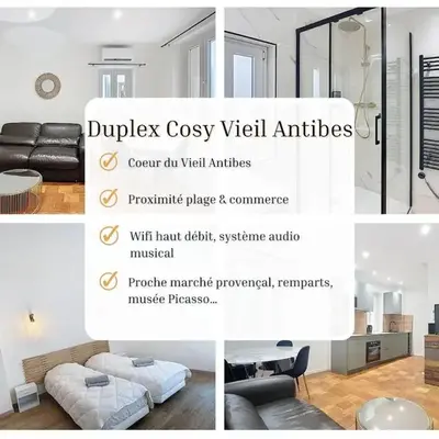 Duplex Cosy Viel Antibes