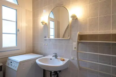 Salle de bains dans l'établissement Appartement calme au centre