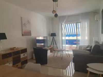 Télévision ou salle de divertissement dans l'établissement Le Versailles appartement 4 prs cosy carre d or