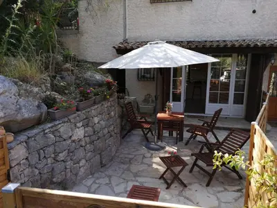 Terrasse ou espace extérieur de l'établissement Studio Détente avec Terrasse