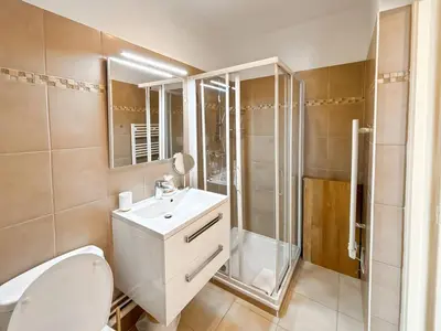Salle de bains dans l'établissement CAM103 - Beau 2 pièces avec terrasse