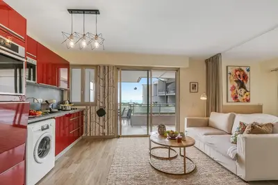Cuisine ou kitchenette dans l'établissement Les Jardins D'Ulysse - Happy Rentals