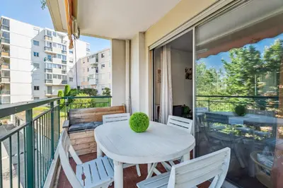 Balcon ou terrasse dans l'établissement Appartement Delmas - Welkeys