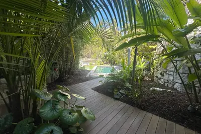 Jardin de l'établissement Cannes - Villa for rent - 2179