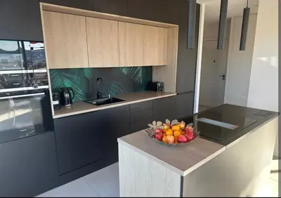 Cuisine ou kitchenette dans l'établissement Appartement toit terrasse