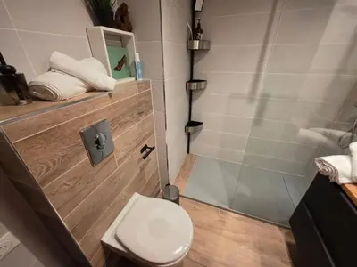 Salle de bains dans l'établissement Apartment Les Sablons-3 by Interhome