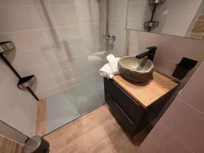 Salle de bains dans l'établissement Apartment Les Sablons-3 by Interhome