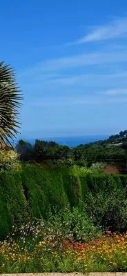 Paysage naturel près de la villa