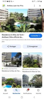 Plan de l'établissement Residences partenaire le tanit