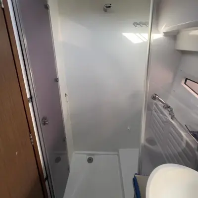 Salle de bains dans l'établissement Gemia