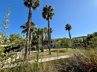 Jardin de l'établissement Chemin des Iles