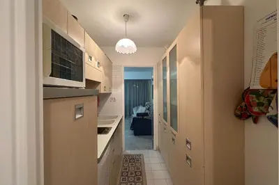 Cuisine ou kitchenette dans l'établissement Charming corner 2 rooms of 51 m2 in Antibes