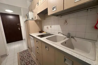 Cuisine ou kitchenette dans l'établissement Charming corner 2 rooms of 51 m2 in Antibes