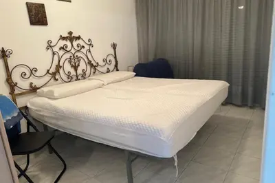 Un ou plusieurs lits dans un hébergement de l'établissement Charming corner 2 rooms of 51 m2 in Antibes