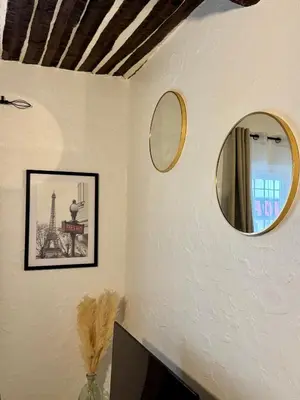 Plan de l'établissement 2 pièces Vieil Antibes