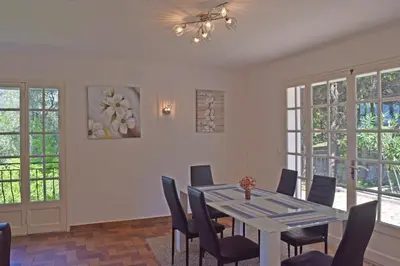 Plan de l'établissement Villa Super Cannes avec vue mer