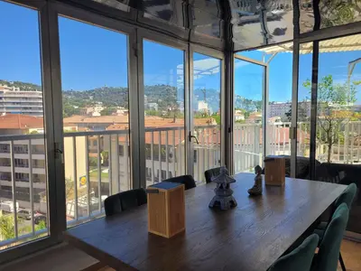 Plan de l'établissement Rooftop apartment Cannes center - Parking
