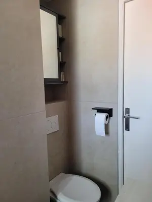 Salle de bains dans l'établissement Rooftop apartment Cannes center - Parking