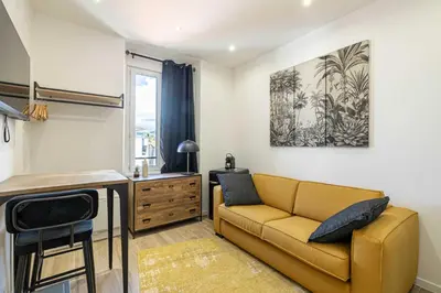 Plan de l'établissement Renovated cozy studio in Cannes - 2 persons