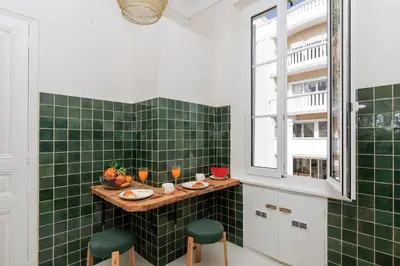Cuisine ou kitchenette dans l'établissement Yello YourHostHelper