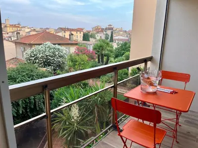 Balcon ou terrasse dans l'établissement La Belle Antiboise