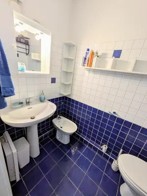 Salle de bains dans l'établissement Studio front de mer - Accès direct plage - Parking