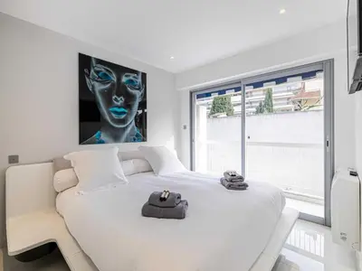 Plan de l'établissement Beautiful Apartment with Balcony 1BR 2P - Cannes
