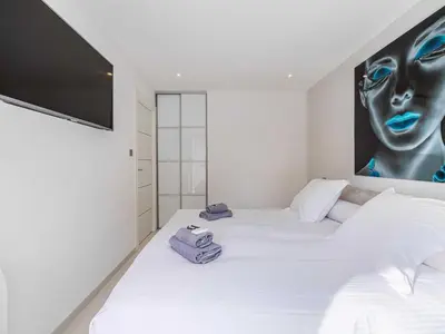 Plan de l'établissement Beautiful Apartment with Balcony 1BR 2P - Cannes
