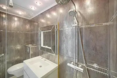 Salle de bains dans l'établissement Studio Cannes Centre 2 min from La Croisette
