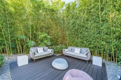 Jardin de l'établissement Brand new 3 bedrooms heart of Cannes