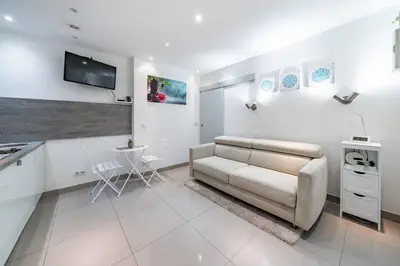 Plan de l'établissement Appartement Studio idéalement situé - Palais Miramar