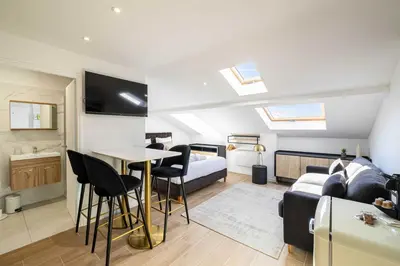 Plan de l'établissement Renovated and Bright Studio 4P - Cannes