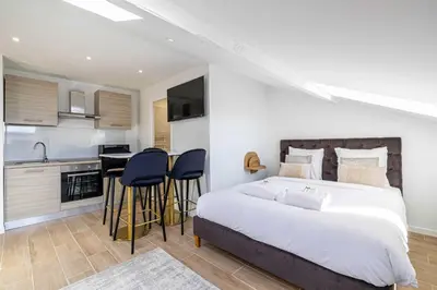Plan de l'établissement Renovated and Bright Studio 4P - Cannes