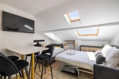 Plan de l'établissement Renovated and Bright Studio 4P - Cannes