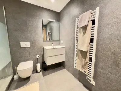 Salle de bains dans l'établissement Moderne - Lumineux - Vue Port Antibes