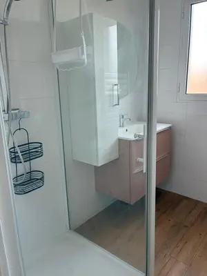 Salle de bains dans l'établissement Southern Art