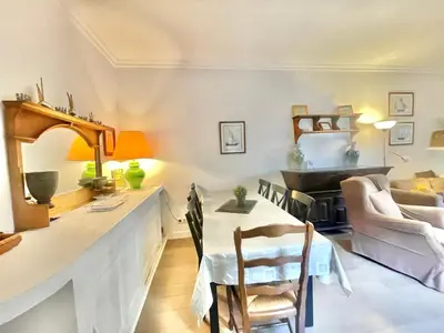Coin salon dans l'établissement La Marjolette by Welcome to Cannes