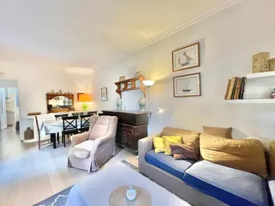 Coin salon dans l'établissement La Marjolette by Welcome to Cannes